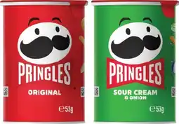 IGA Pringles Chips 53g Selected Varieties offer