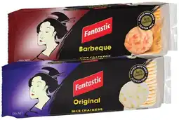 IGA Fantastic Rice Crackers 100g Selected Varieties offer