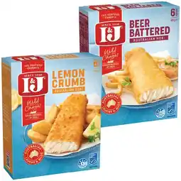 IGA I&J Australian Wild Caught Hoki 425g Selected Varieties offer