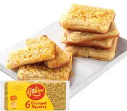 IGA Golden Crumpet Squares 6 Pack offer