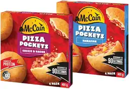 IGA McCain Pizza Pockets 400g Selected Varieties offer
