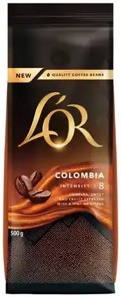 IGA L’OR Quality Coffee Beans 500g Selected Varieties offer