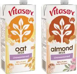 IGA Vitasoy Almond Milk, Oat Milk or Soy Milky 1 Litre Selected Varieties offer