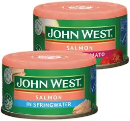 IGA John West Salmon 95g Selected Varieties offer