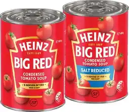IGA Heinz Big Red Condensed Tomato Soup 420g Selected Varieties offer