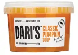 IGA Dari’s Soup 550g Selected Varieties offer