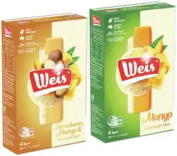 IGA Weis Bar 4 Pack or Mini 6 Pack Selected Varieties offer
