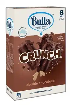 IGA Bulla Ice Cream or Frozen Yoghurt Sticks 8‑14 Pack Selected Varieties offer