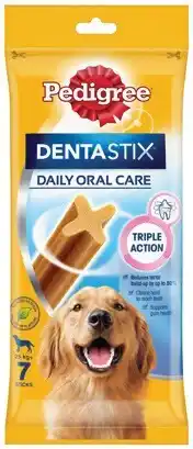 IGA Pedigree Dentastix Daily Oral Care 7 Pack Selected Varieties offer