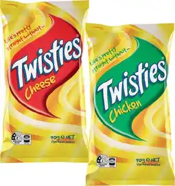 IGA Twisties 65‑90g Selected Varieties offer