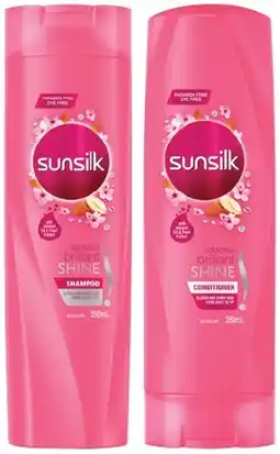 IGA Sunsilk Shampoo or Conditioner 350mL Selected Varieties offer
