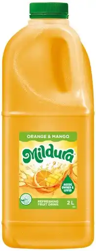 IGA Mildura Fruit Drink 2 Litre Selected Varieties offer