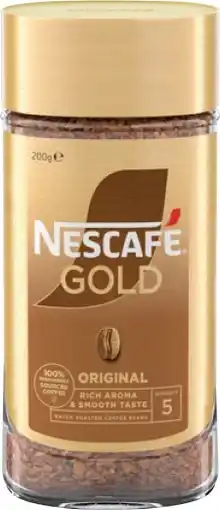 IGA Nescafé Gold Instant Coffee Original or Intense 200g offer