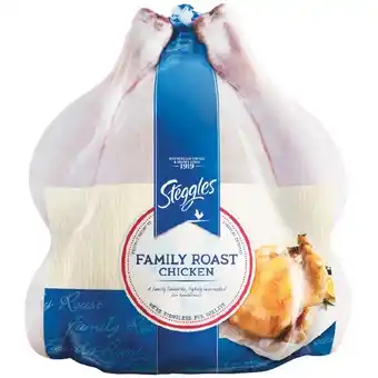 Woolworths Steggles Family Roast Whole Chicken – From the Meat Dept offer