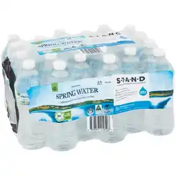 Woolworths Woolworths Spring Water Bottles Pk 24 x 600ml offer