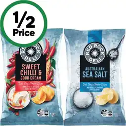 Woolworths Red Rock Deli Style Potato Chips 150-165g offer