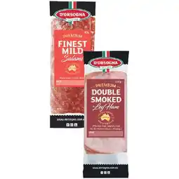 Woolworths D’Orsogna Deli Fresh 80-100g – From the Fridge offer