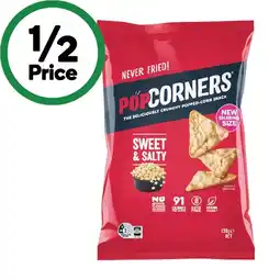 Woolworths PopCorners Popcorn Chips 130g offer