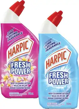 Coles Harpic Fresh Power Liquid Toilet Cleaner 700mL offer