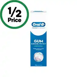 Woolworths Oral-B Gum & Enamel Protect Intensive Clean Toothpaste 110g offer