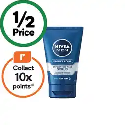 Woolworths Nivea Men Exfoliating Face Scrub 125ml offer