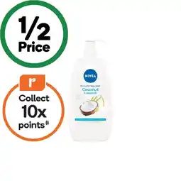 Woolworths Nivea Shower Cream 1 Litre offer
