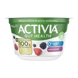 Woolworths Danone Activia Probiotics Yoghurt 160g – From the Fridge offer