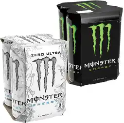 Coles Monster Energy Drink 4x500mL offer
