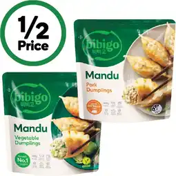 Woolworths Bibigo Mandu Dumplings or Bao Buns 279-320g offer