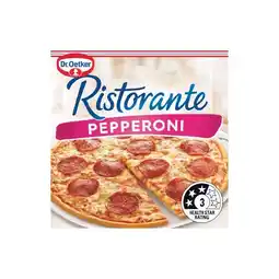 Woolworths Dr. Oetker Ristorante Pizza 310-390g offer
