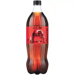 Woolworths Coca-Cola Classic, Zero Sugar or Diet Soft Drink Varieties 1.25 Litre offer