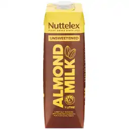 Woolworths Nuttelex Milk 1 Litre – Excludes Nuttelex Barista Milk 1 Litre offer