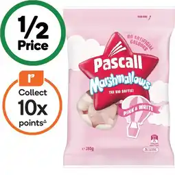 Woolworths Pascall Marshmallows 280g offer