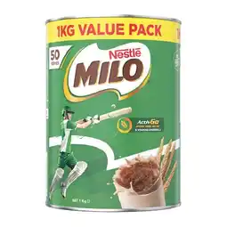 Woolworths Nestle Milo 1 kg offer