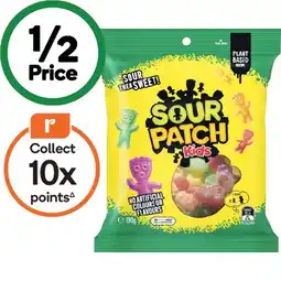 Woolworths Sour Patch Kids 190g offer