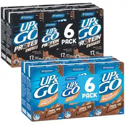 Woolworths Sanitarium UP&GO or UP&GO Energize 6 x 250ml offer