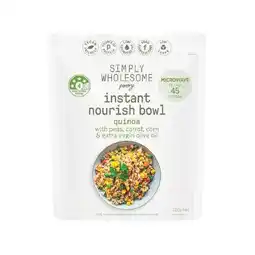 Woolworths Simply Wholesome Pantry Instant Nourish Bowl 220g – From the Health Food Aisle offer