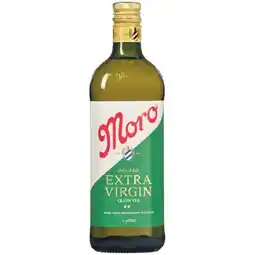 Woolworths Moro Olive Oil or Extra Virgin Olive Oil 1 Litre offer