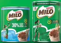 Coles Nestlé Milo 395g-460g offer