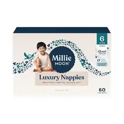 Woolworths Millie Moon Luxury Nappies Pk 60-88 offer