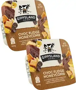 Coles Gippsland Dairy Mix-ins 140g offer