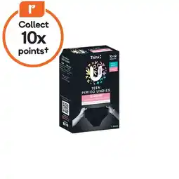 Woolworths U by Kotex Teen Period Underwear Pk 1 offer