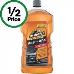 Woolworths Armor All Ultra Shine Wash & Wax 1 Litre offer