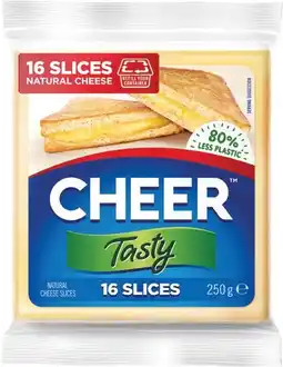 Coles Cheer Cheese Slices Refill 250g offer