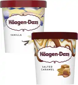 Coles Häagen-Dazs Ice Cream Tub 457mL offer