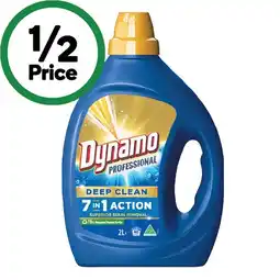 Woolworths Dynamo Professional Laundry Liquid 2 Litre offer