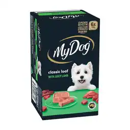 Woolworths My Dog Wet Dog Food Pk 6 x 100g offer