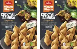 Coles Haldirams Cocktail Samosas 20 Pieces 500g offer