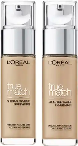 Coles L'Oréal True Match Liquid Foundation 30mL offer