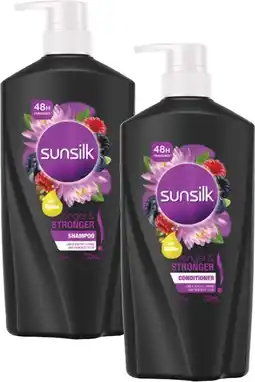 Coles Sunsilk Shampoo or Conditioner 700mL offer